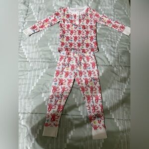 Kids - Roller Rabbit Be My Monkey Polo Pajamas size 2